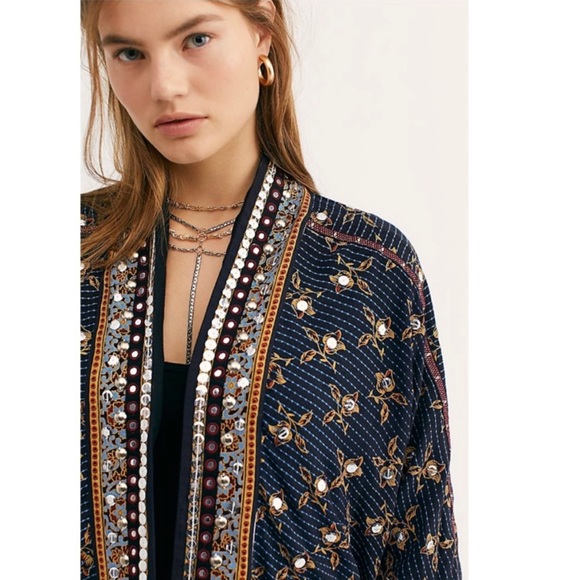 Free People Ray of Sun Boho Mimono Jacket - Picture 6 of 15